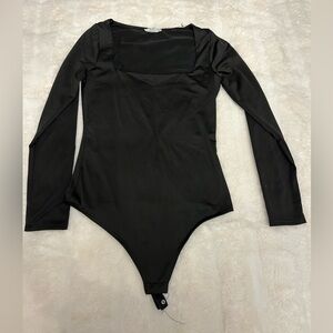Black Long Sleeve bodysuit